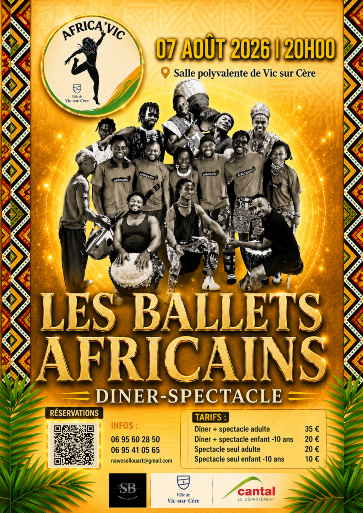 affiche les ballets africains africvic 2026