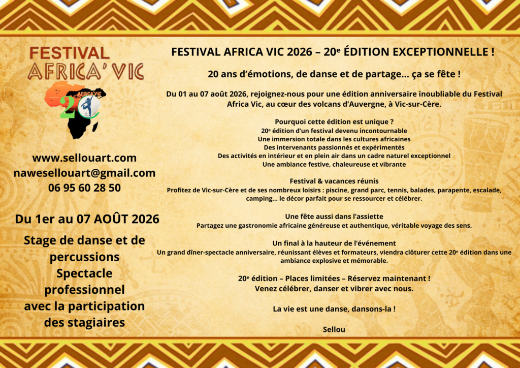 présentation africa vic 2026